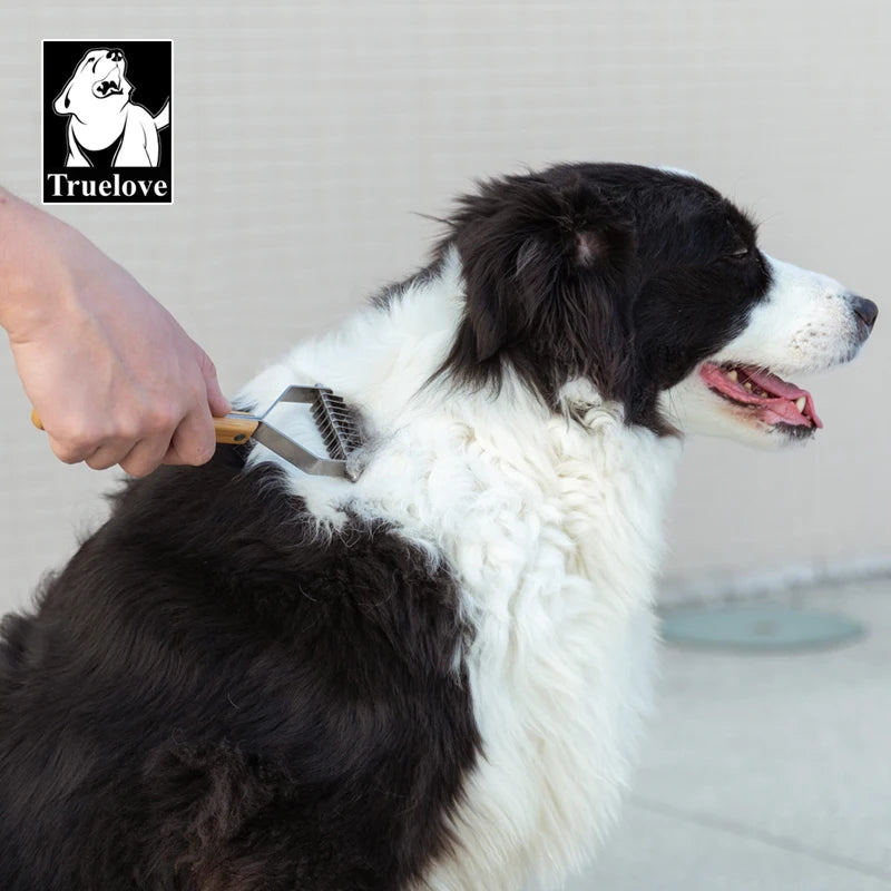 Cepillo Desenredante Premium de Bambú para Perros y Gatos