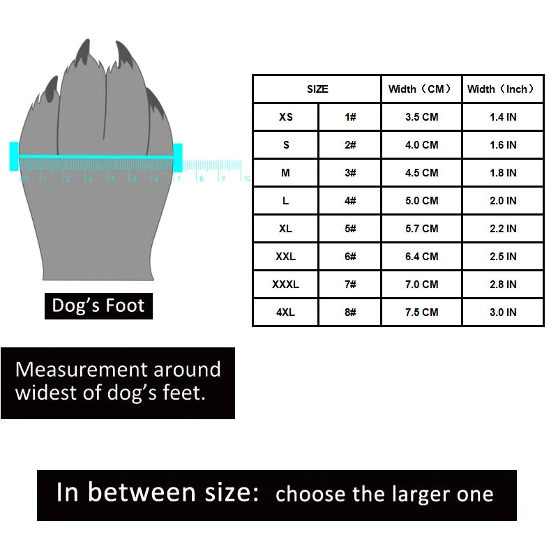 Zapatos para Perros Medianos y Grandes: Impermeables y Antideslizantes en Color ArmyGreen para el Invierno y la Nieve - Modelo YS1891