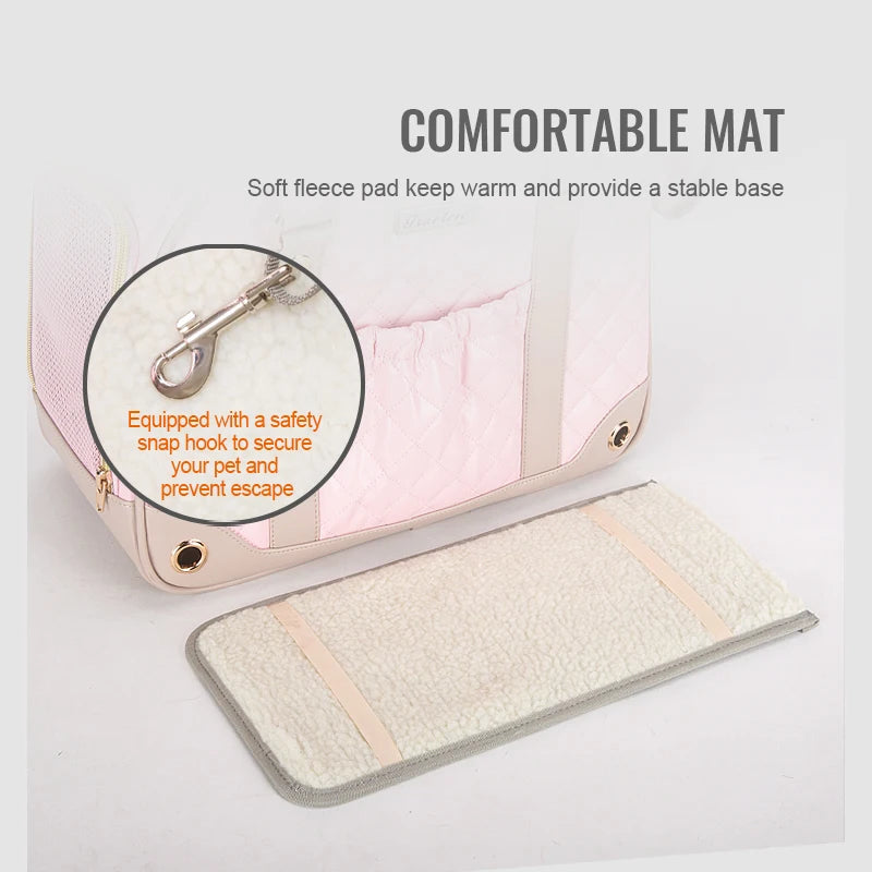 Bolso de Mano para Transportar Mascotas en Forma de Cabina Espacial - Ideal para Perros y Gatos - Modelo TLX6971