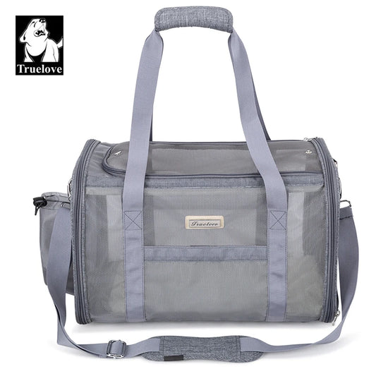 Bolso de Hombro de Poliéster para Mascotas - Transporte Portátil y Transpirable - Ideal para Cachorros y Gatos - Modelo TLX2071